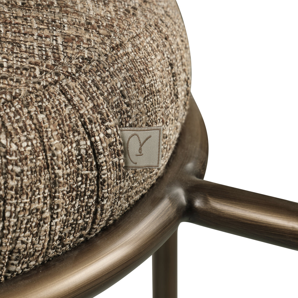 Richmond Möbel Thekenstuhl Encanto brown tweed | 215694