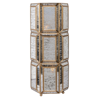 Richmond Möbel Tischlampe Yael brass antique | 215703