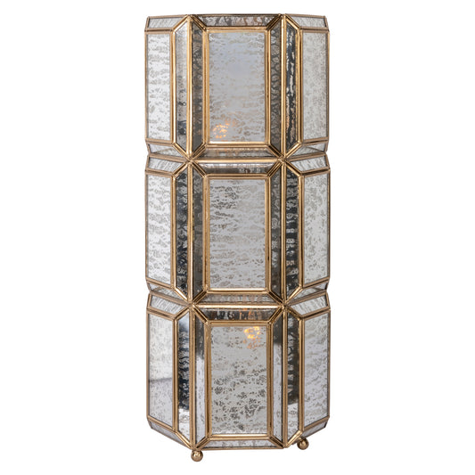 Richmond Möbel Tischlampe Yael brass antique | 215703