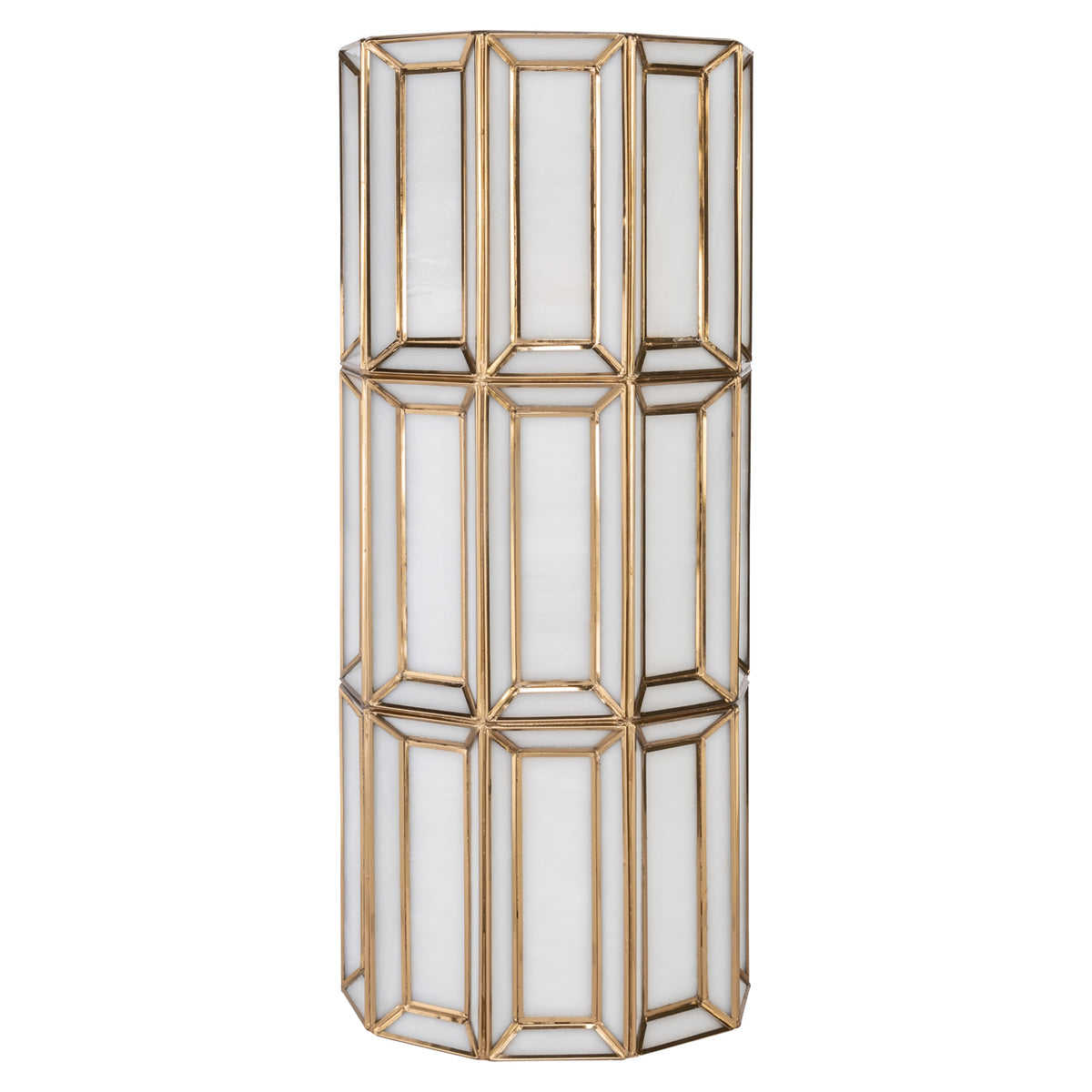 Richmond Möbel Wandlampe Opal brass antique | 215704