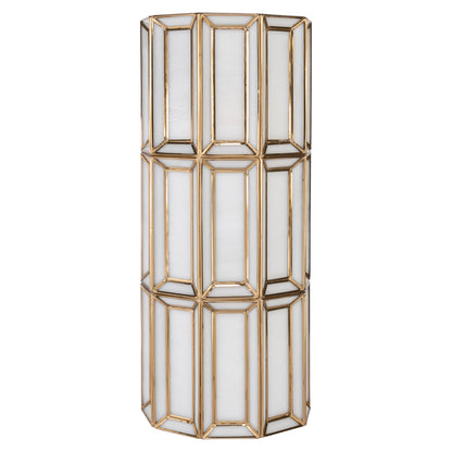 Richmond Möbel Wandlampe Opal brass antique | 215704