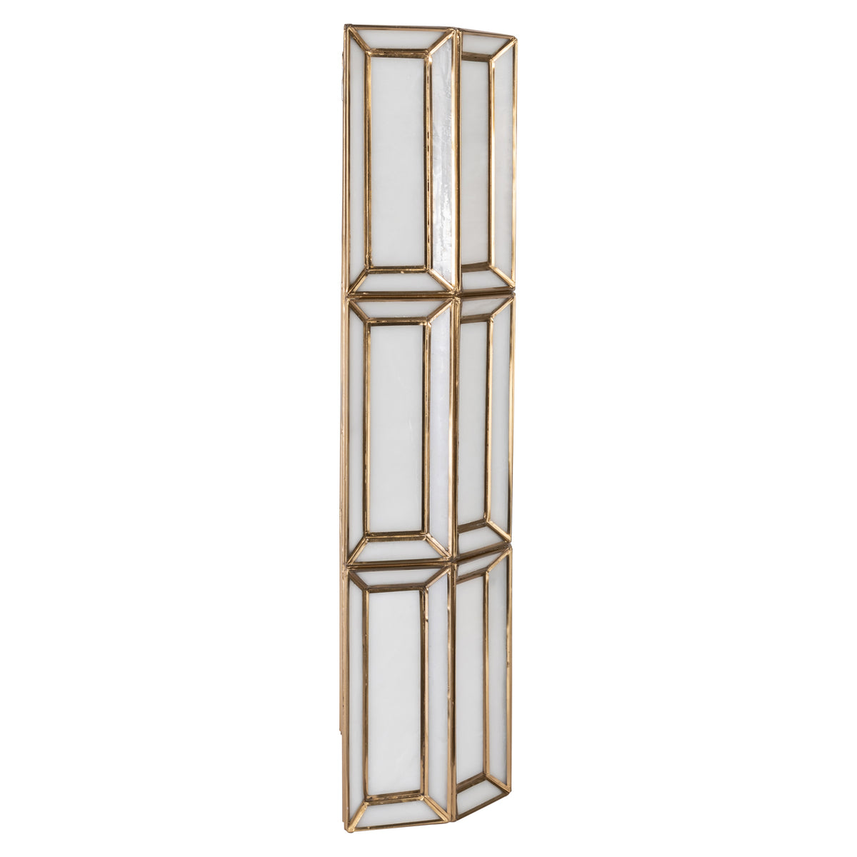 Richmond Möbel Wandlampe Opal brass antique | 215704