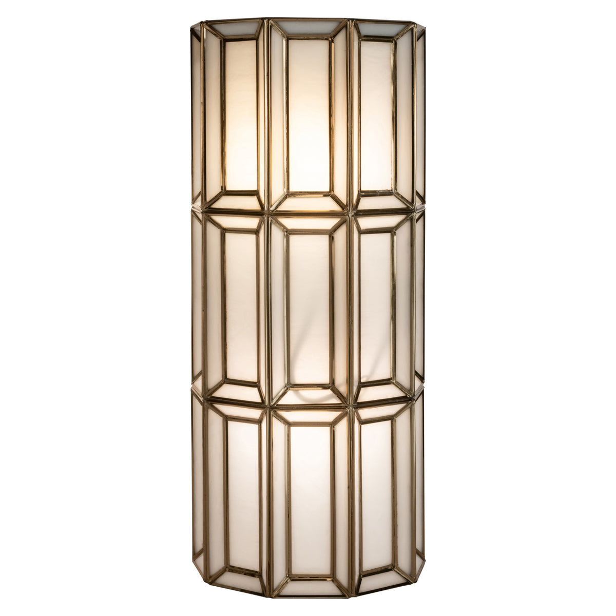 Richmond Möbel Wandlampe Opal brass antique | 215704