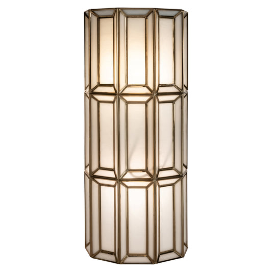 Richmond Möbel Wandlampe Opal brass antique | 215704