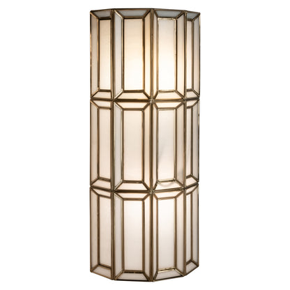 Richmond Möbel Wandlampe Opal brass antique | 215704