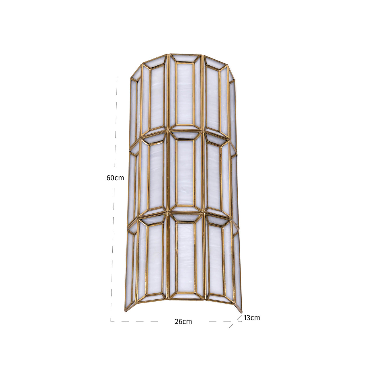 Wandlampe Opal