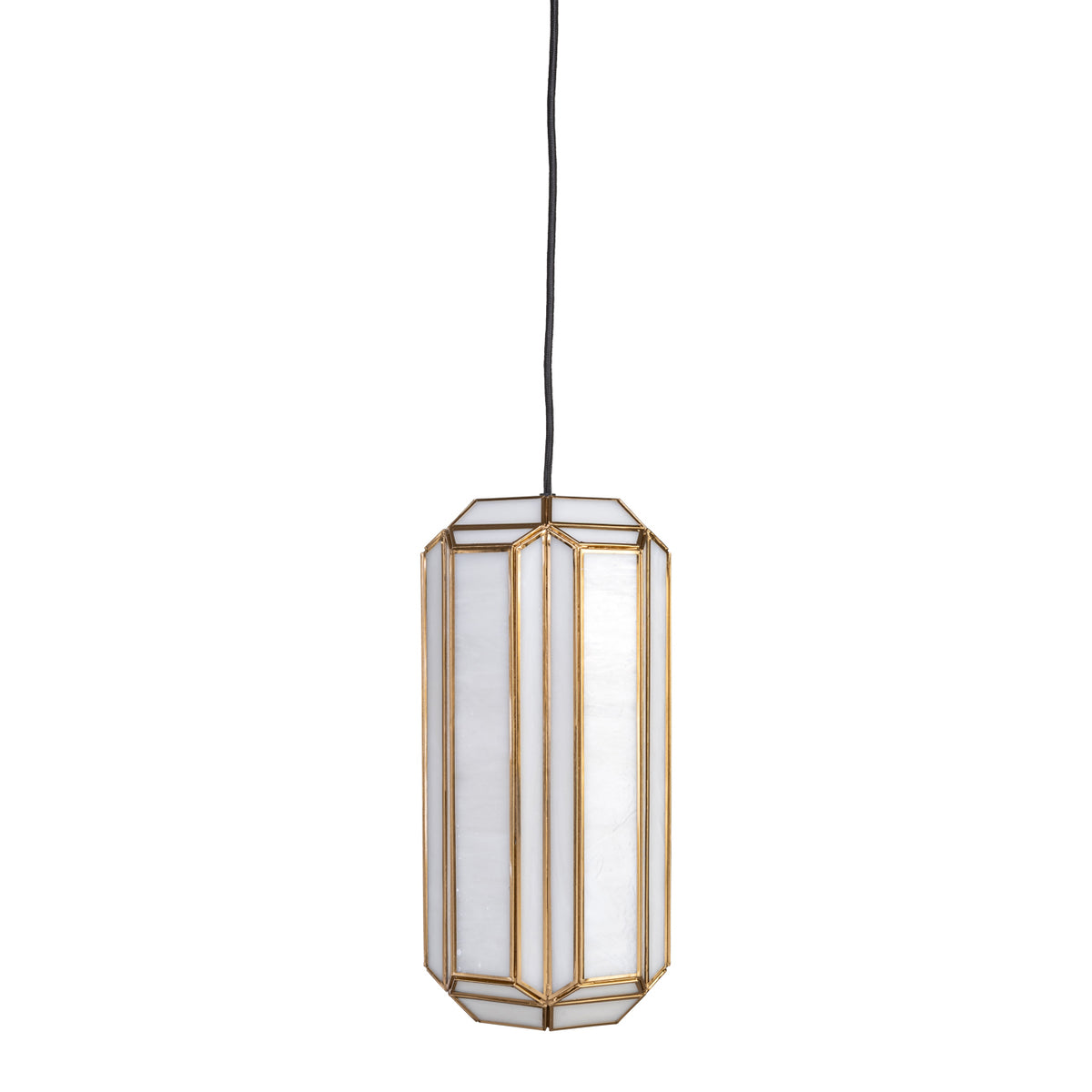 Richmond Möbel Pendelleuchte Elona brass antique | 215708