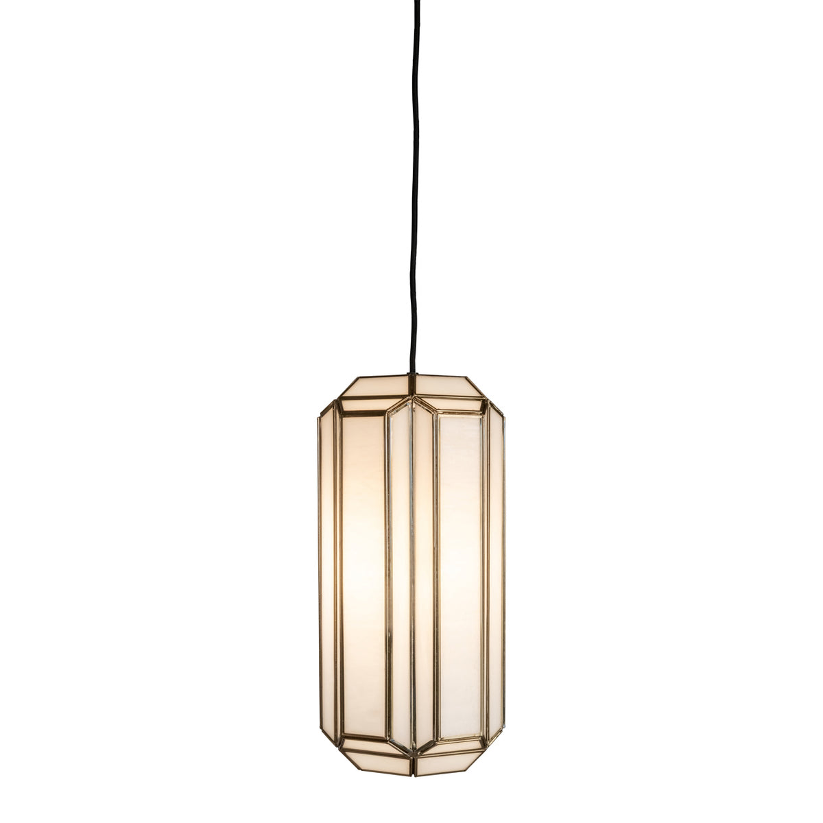 Richmond Möbel Pendelleuchte Elona brass antique | 215708