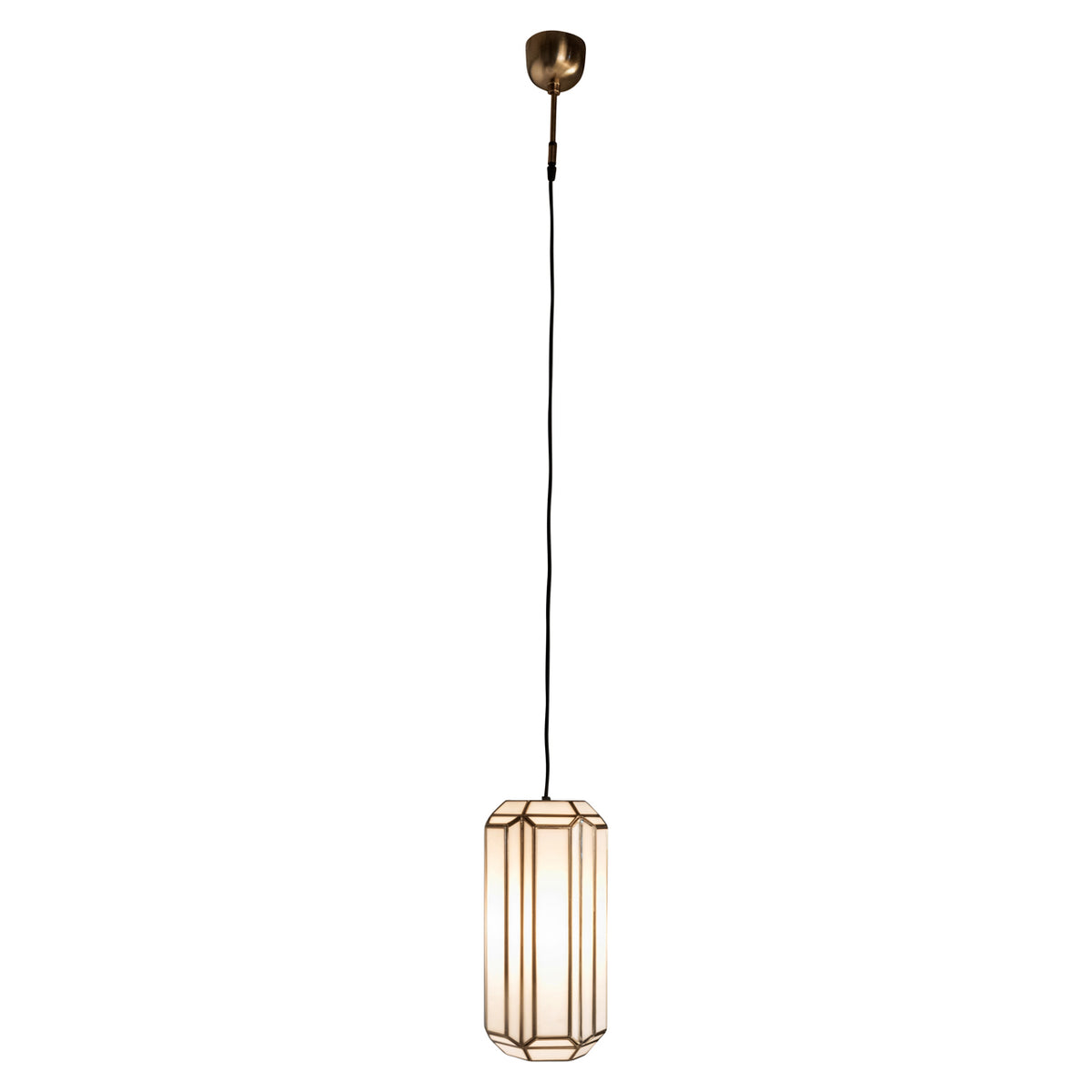 Richmond Möbel Pendelleuchte Elona brass antique | 215708