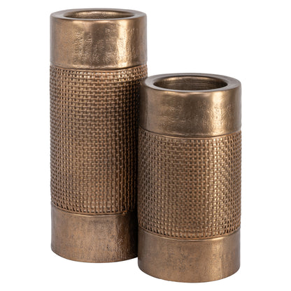 Richmond Möbel Kerzenhalter Aya brushed gold | 215714
