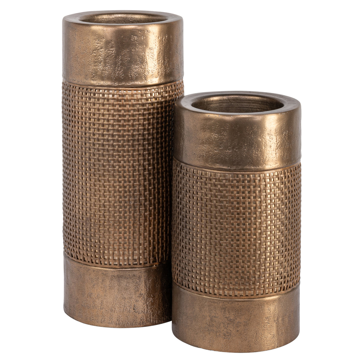 Richmond Möbel Kerzenhalter Sky brushed gold | 215715