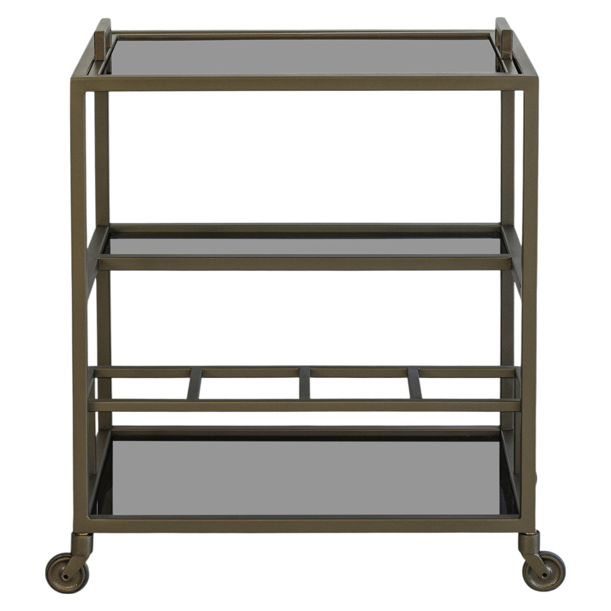 Richmond Möbel Servierwagen Ruinart brass antique | 215730