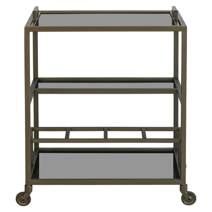 Richmond Möbel Servierwagen Ruinart brass antique | 215730
