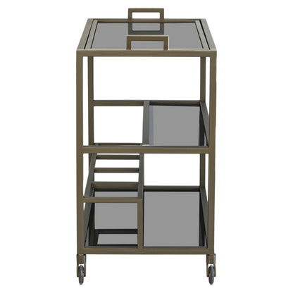 Richmond Möbel Servierwagen Ruinart brass antique | 215730