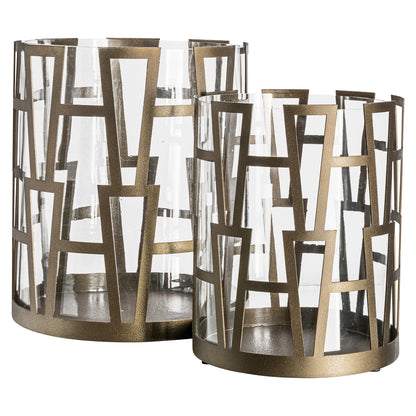 Richmond Möbel Windlicht Shandy big brass antique | 215733