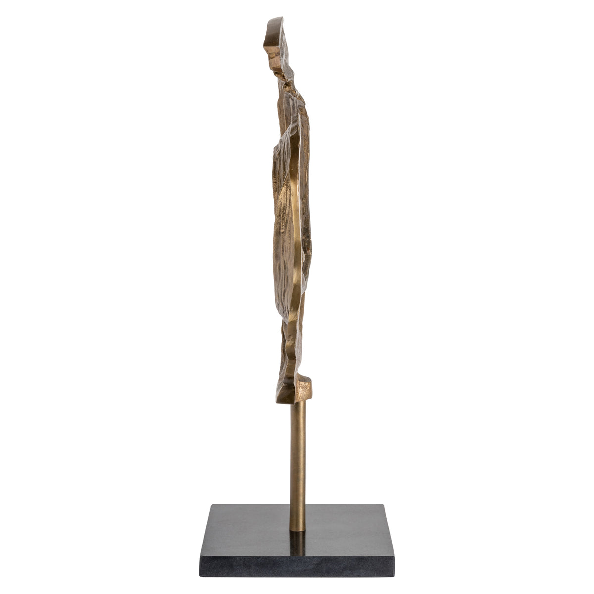 Richmond Möbel Dekoratives Objekt Swirl brass antique | 215785