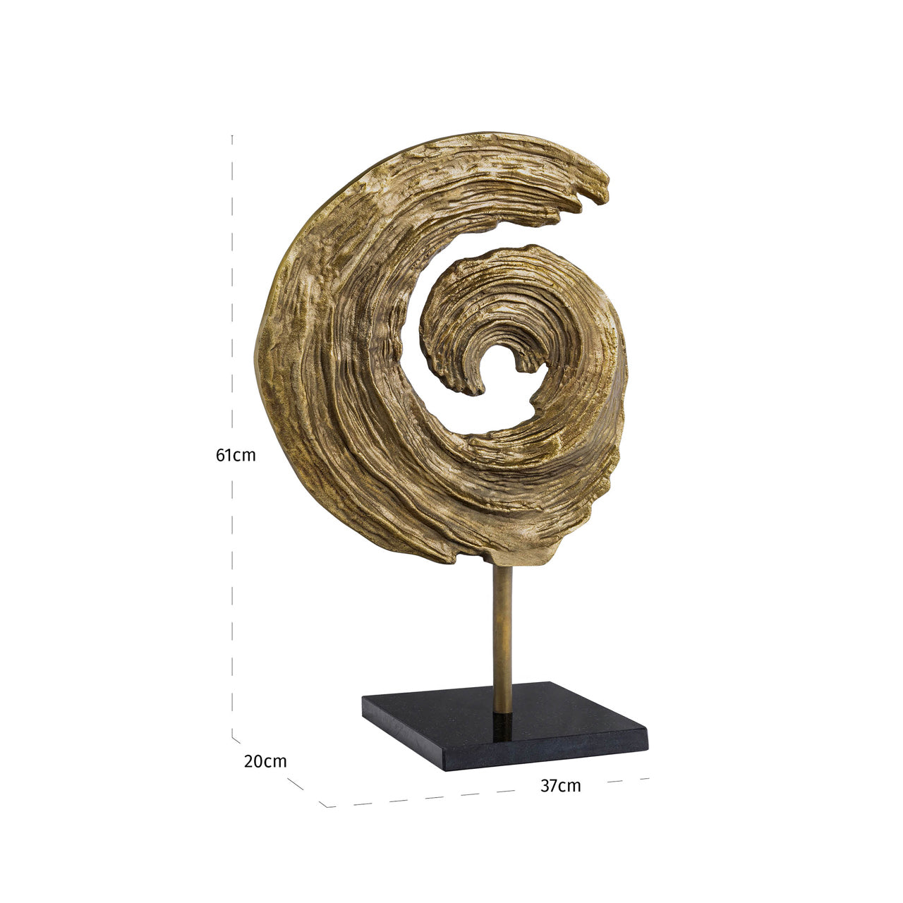 Dekoratives Objekt Swirl