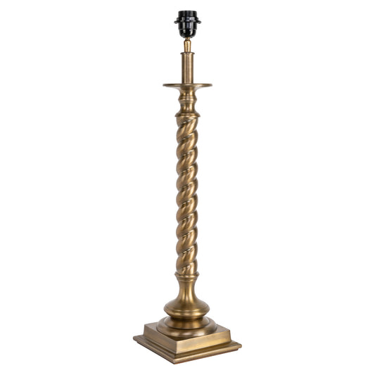 Richmond Möbel Tischlampe Slone brass antique | 215786