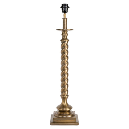 Richmond Möbel Tischlampe Slone brass antique | 215786