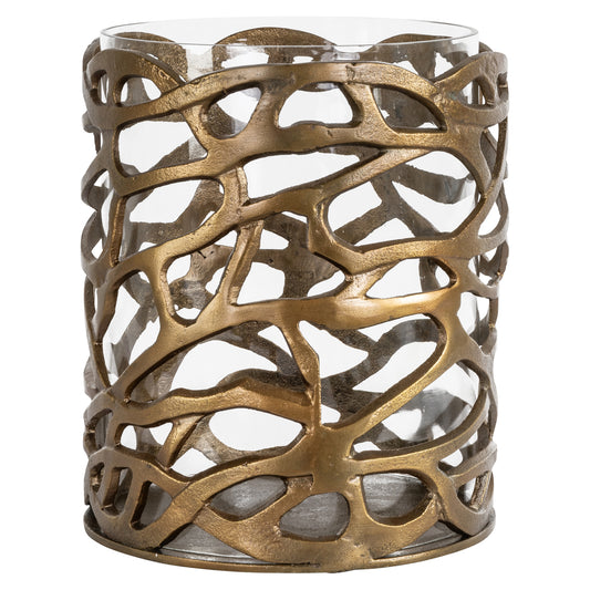 Richmond Möbel Windlicht Mase brass antique | 215787