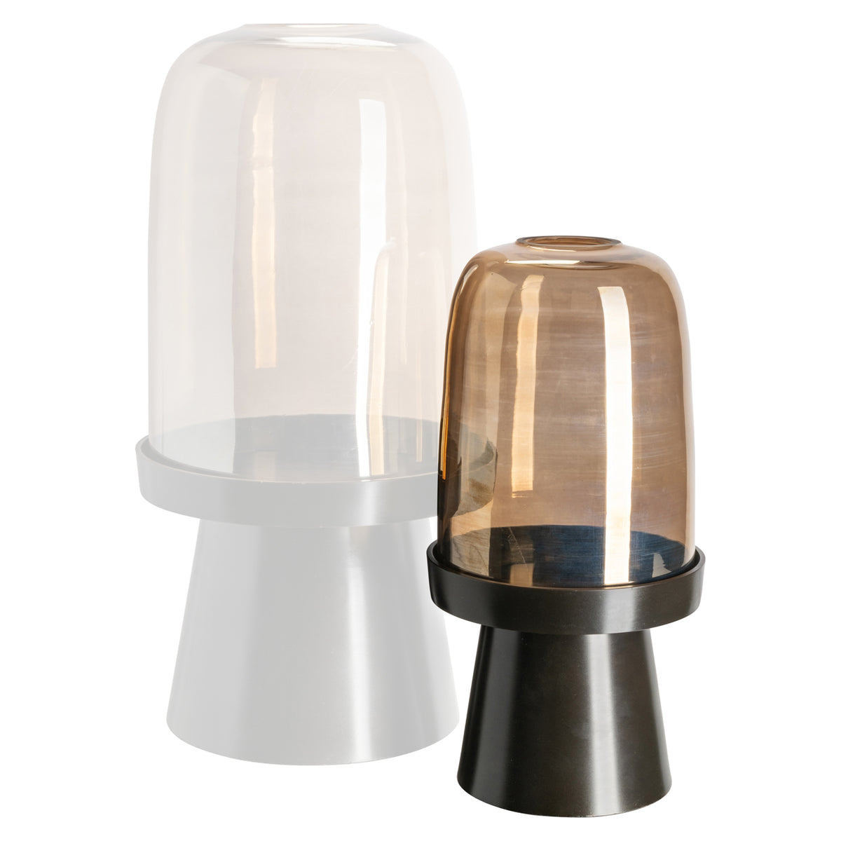 Richmond Möbel Windlicht Kate walnut | 215799