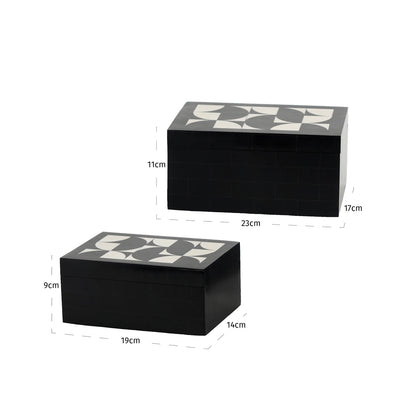 Aufbewahrungsbox Rae (Set von 2)