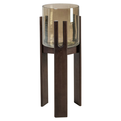 Richmond Möbel Windlicht Paige walnut | 215804