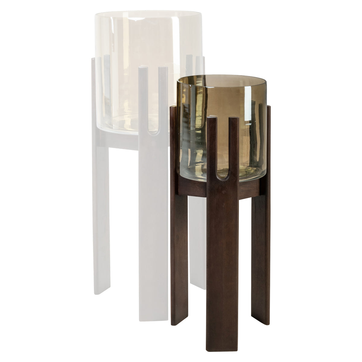 Richmond Möbel Windlicht Paige walnut | 215804