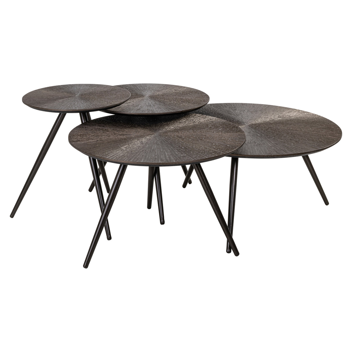 Richmond Möbel Couchtisch Quadra (Set von 4) brunzae | 215820