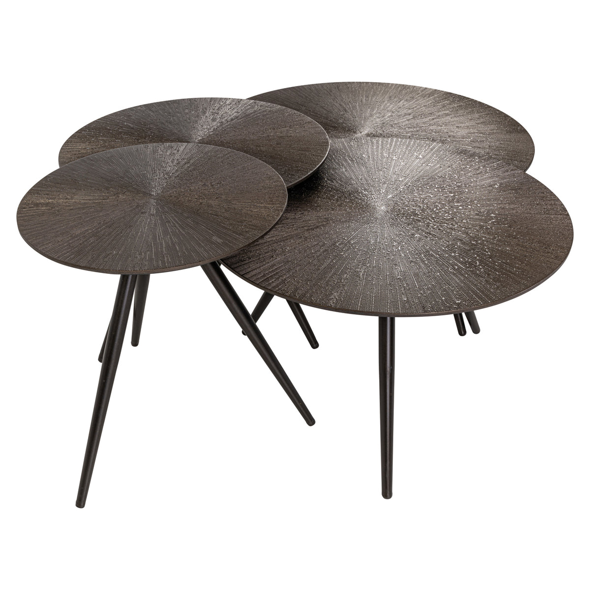 Richmond Möbel Couchtisch Quadra (Set von 4) brunzae | 215820