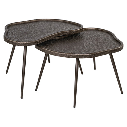 Richmond Möbel Couchtisch Bean (Set von 2) brunzae | 215821