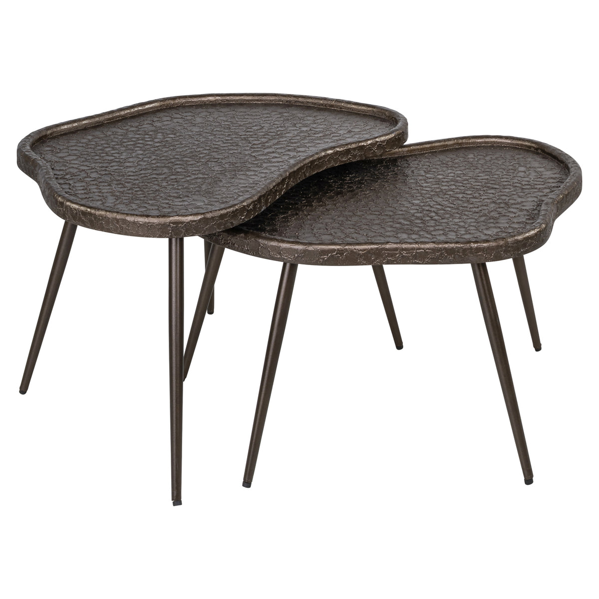 Richmond Möbel Couchtisch Bean (Set von 2) brunzae | 215821