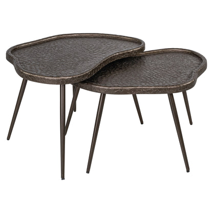 Richmond Möbel Couchtisch Bean (Set von 2) brunzae | 215821