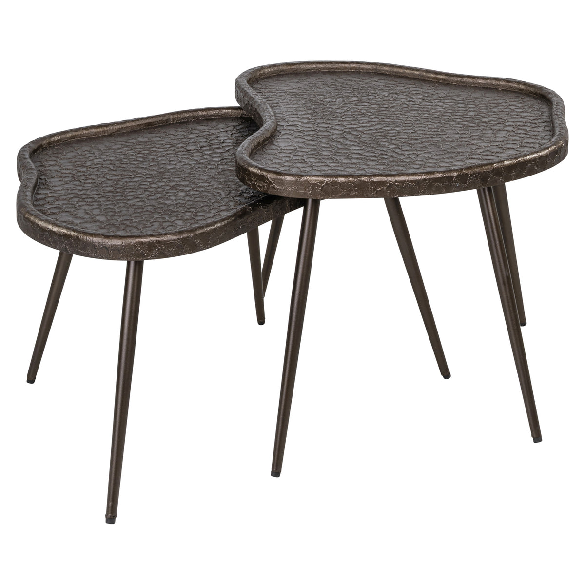 Richmond Möbel Couchtisch Bean (Set von 2) brunzae | 215821