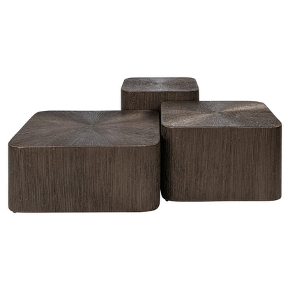 Richmond Möbel Couchtisch Cubes (Set von 3) brunzae | 215822