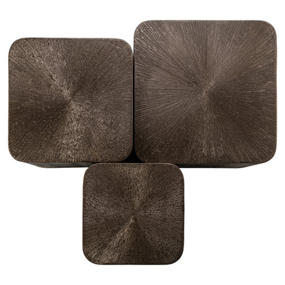 Richmond Möbel Couchtisch Cubes (Set von 3) brunzae | 215822