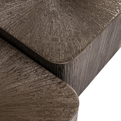Richmond Möbel Couchtisch Cubes (Set von 3) brunzae | 215822
