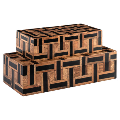 Richmond Möbel Aufbewahrungsbox Floor brown | 215826