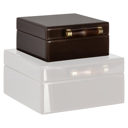 Richmond Möbel Aufbewahrungsbox Echo dark brown | 215828
