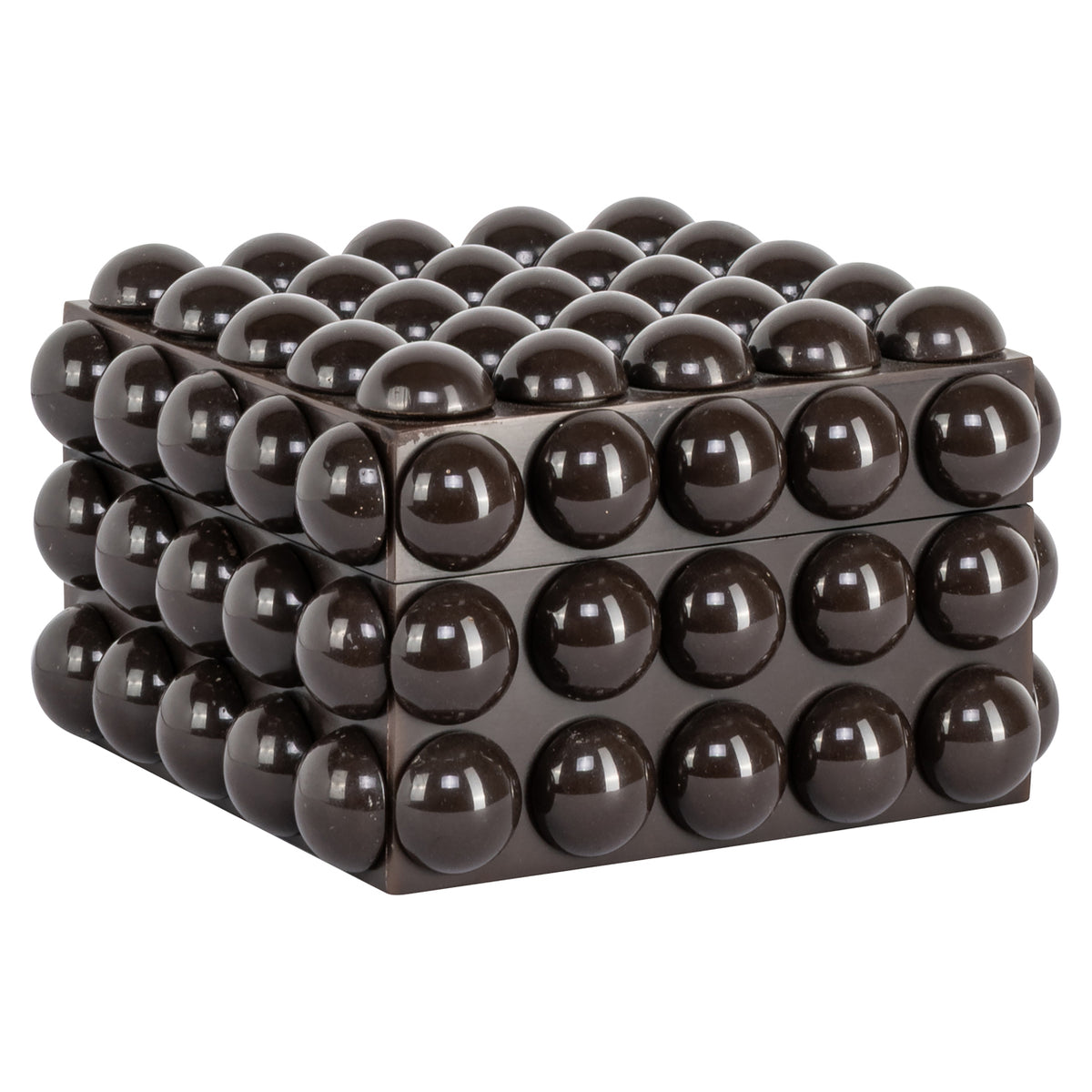 Richmond Möbel Aufbewahrungsbox Nyx dark brown | 215830