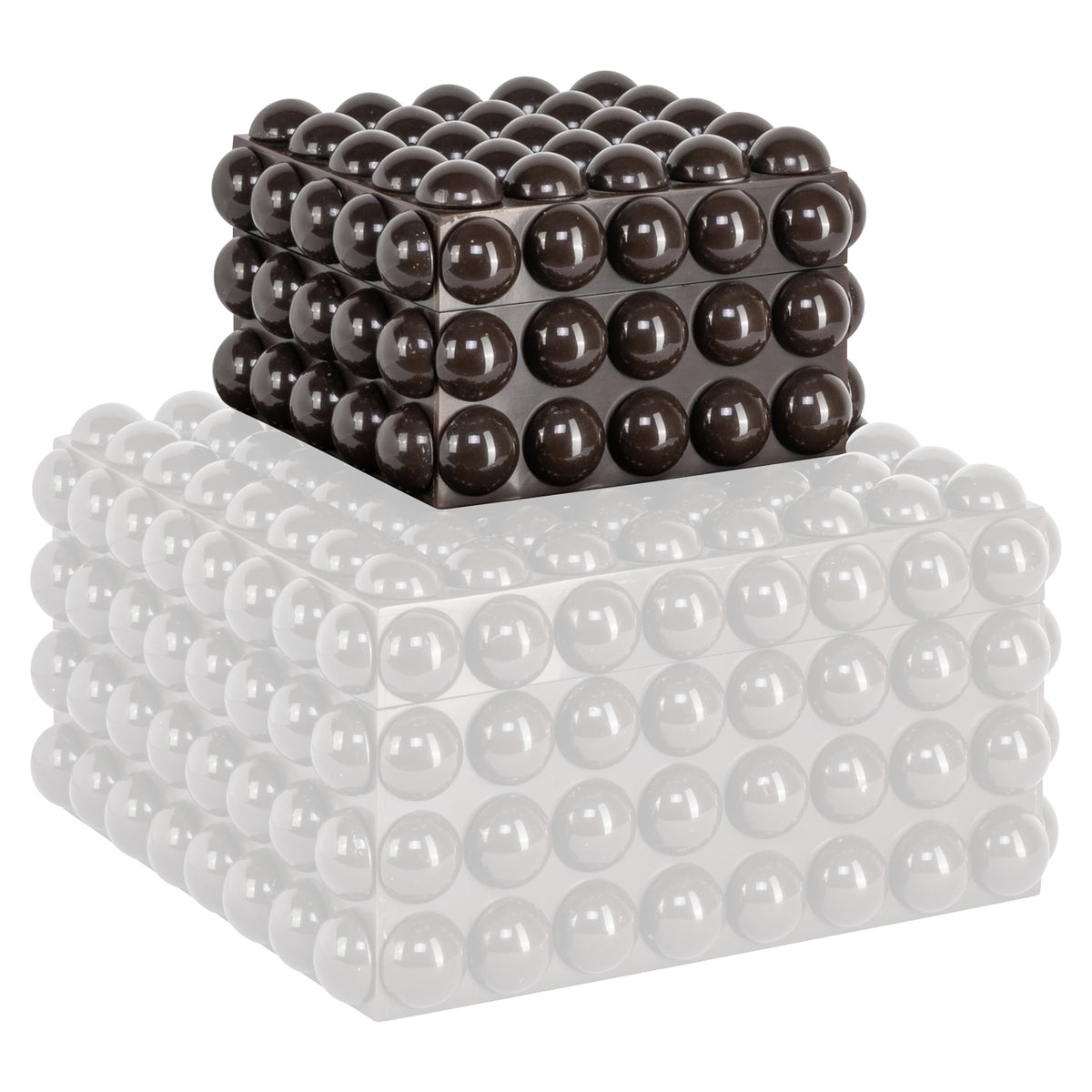 Richmond Möbel Aufbewahrungsbox Nyx dark brown | 215830