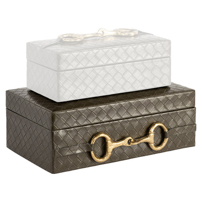 Richmond Möbel Aufbewahrungsbox Blade olive | 215835