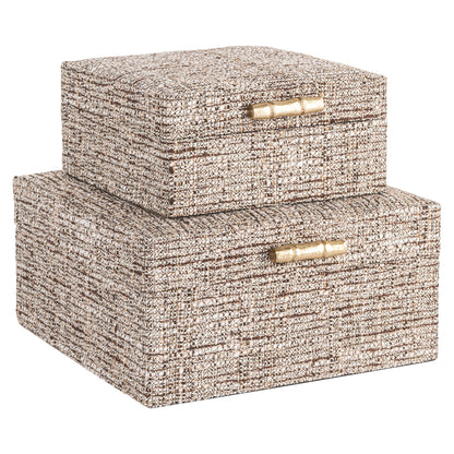 Richmond Möbel Aufbewahrungsbox Chalenny brown | 215841