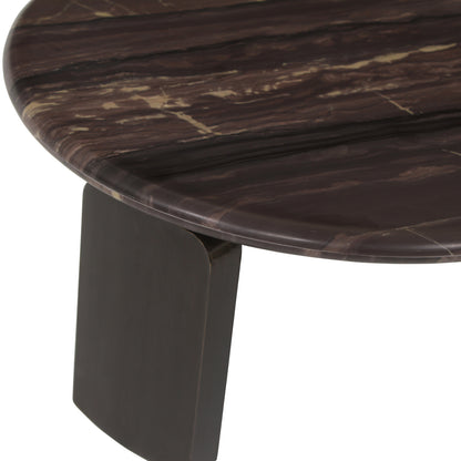 Richmond Möbel Couchtisch Menton (Set von 2) burgundy | 215873