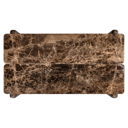 Richmond Möbel Couchtisch Lagrasse dark brown | 215874