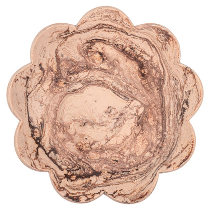 Richmond Möbel Schale Peony chocolat brown | 215892