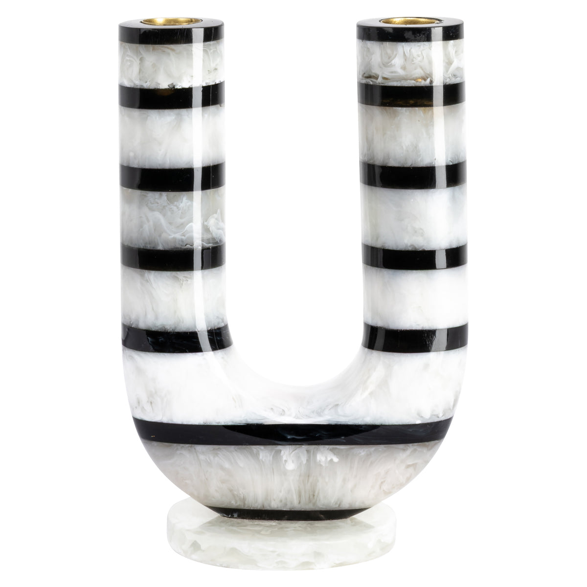 Richmond Möbel Kerzenhalter River black/white | 215893