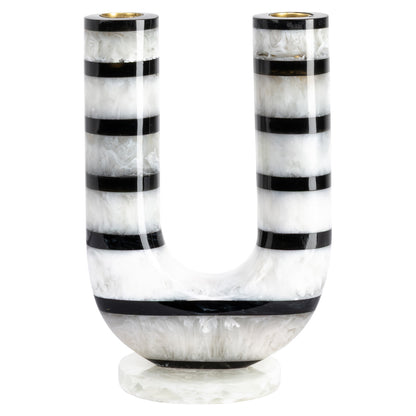 Richmond Möbel Kerzenhalter River black/white | 215893