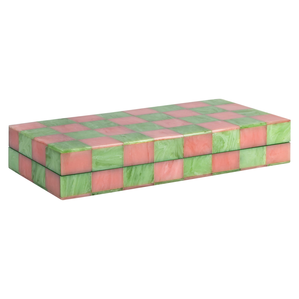 Richmond Möbel Dekoratives Spiel Azalea chessboard pink/green | 215894