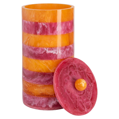 Richmond Möbel Aufbewahrungsbox Lilybelle storage jar pink/orange | 215905